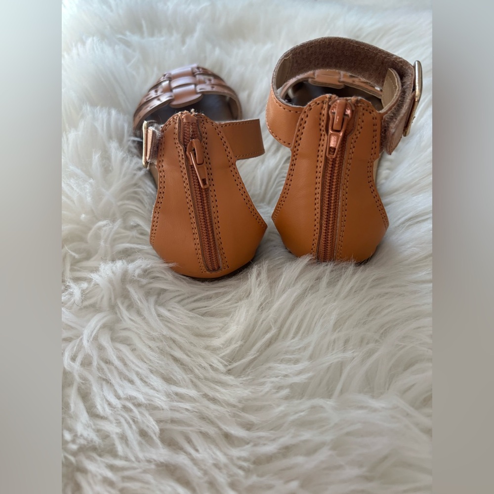 Rachel Shoes Tan Kids Sandals - Picture 4 of 9